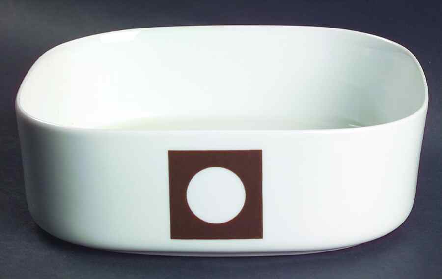 Circle In The Square 6" Square Vegetable Bowl by Block-1