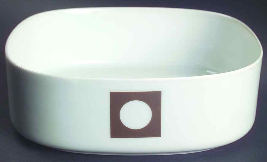 Circle In The Square 7" Square Vegetable Bowl by Block-1