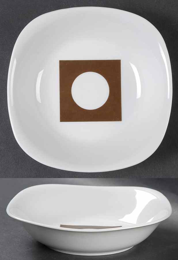 Circle In The Square Coupe Cereal Bowl by Block-1