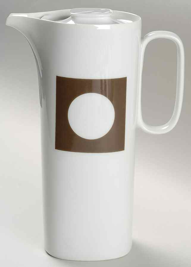 Circle In The Square Coffee Pot & Lid by Block-1