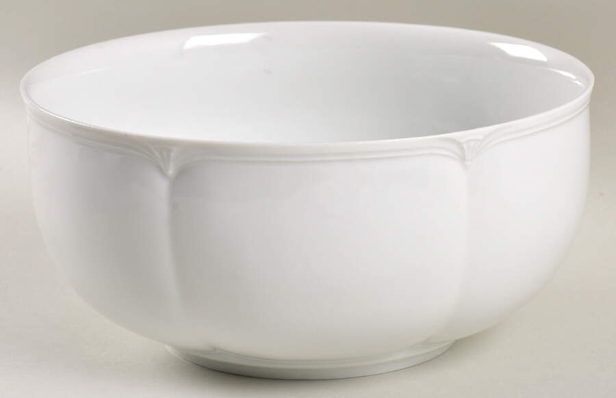 Classic White 8" Round Vegetable Bowl by Block-1