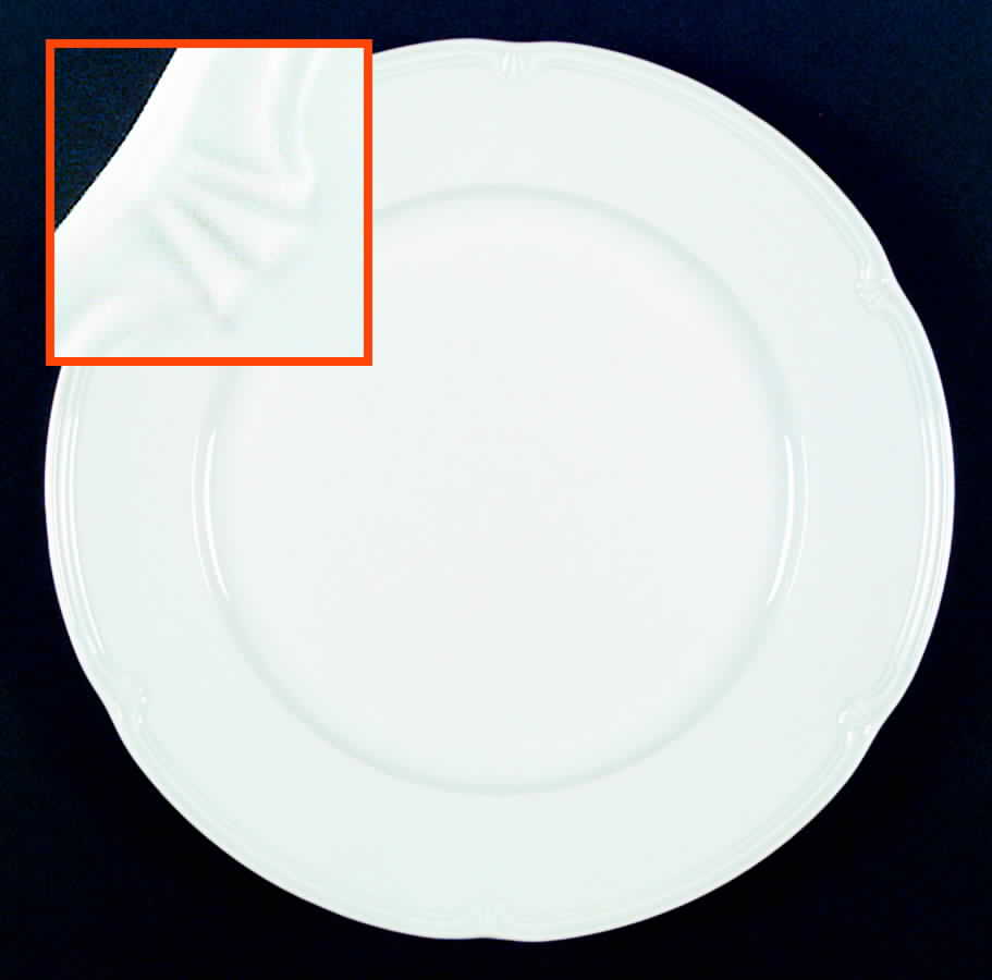 Classic White Dinner Plate by Block-1