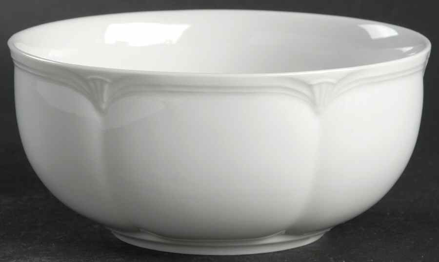 Classic White Coupe Cereal Bowl by Block-1