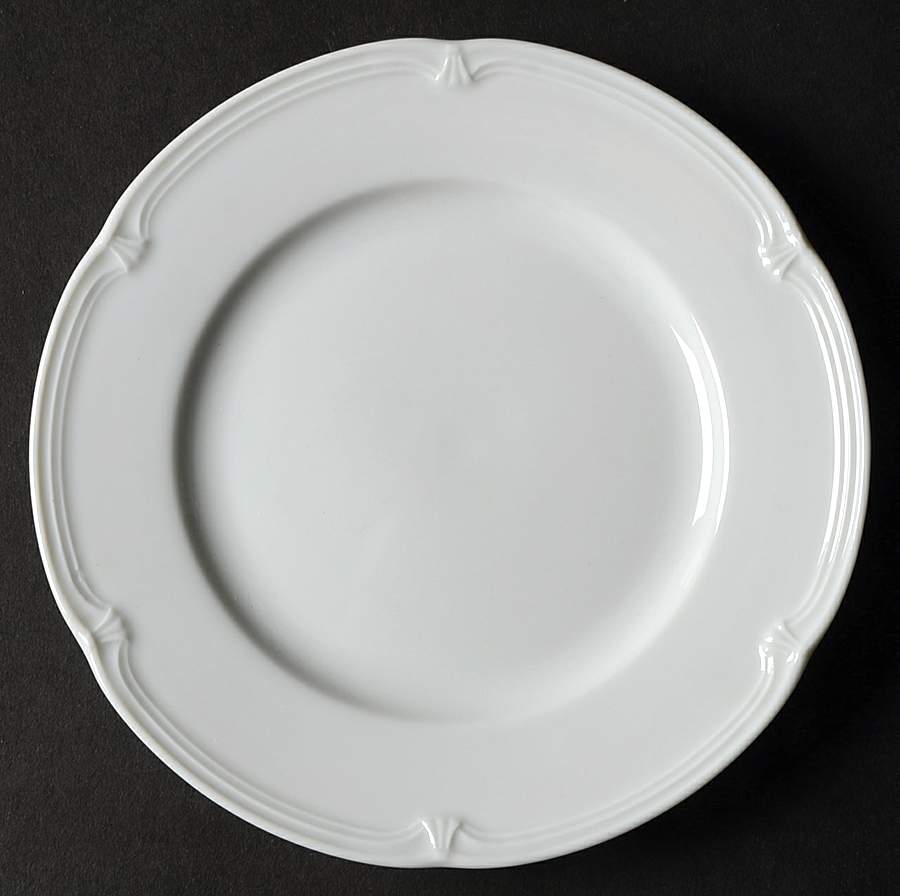 Classic White Bread & Butter Plate by Block-1