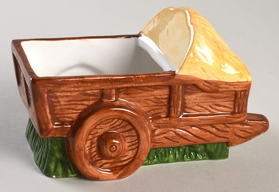 Country Farm Sugar Bowl No Lid by Block-1