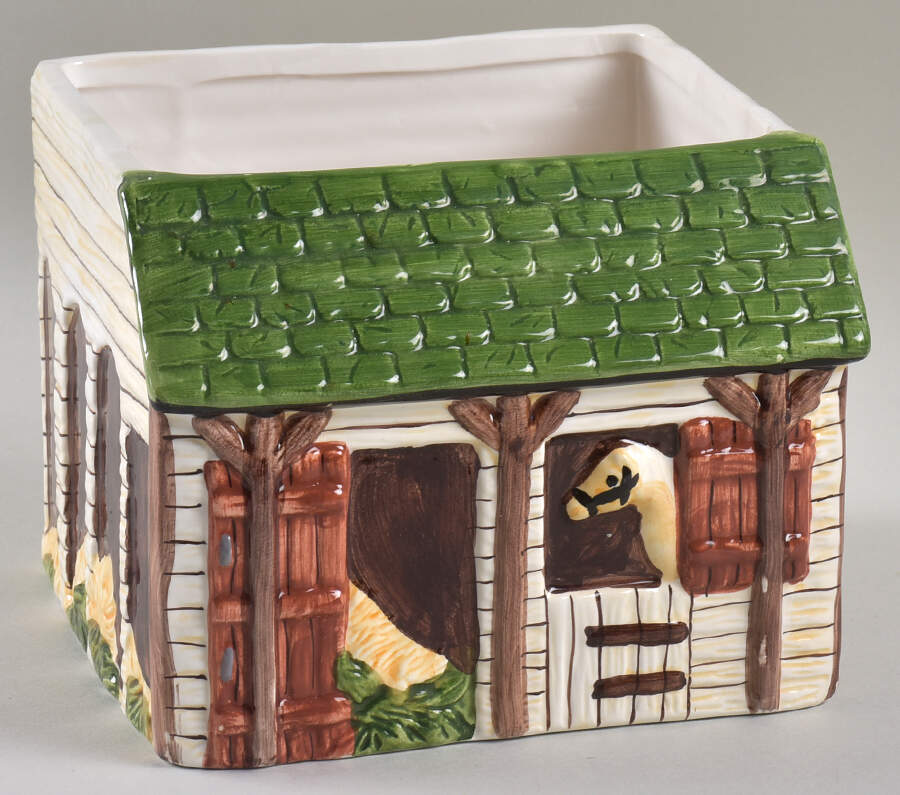 Country Village Medium Canister No Lid by Block-1