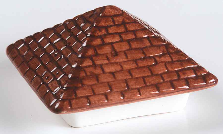 Country Village Lid for Sugar Bowl by Block-1