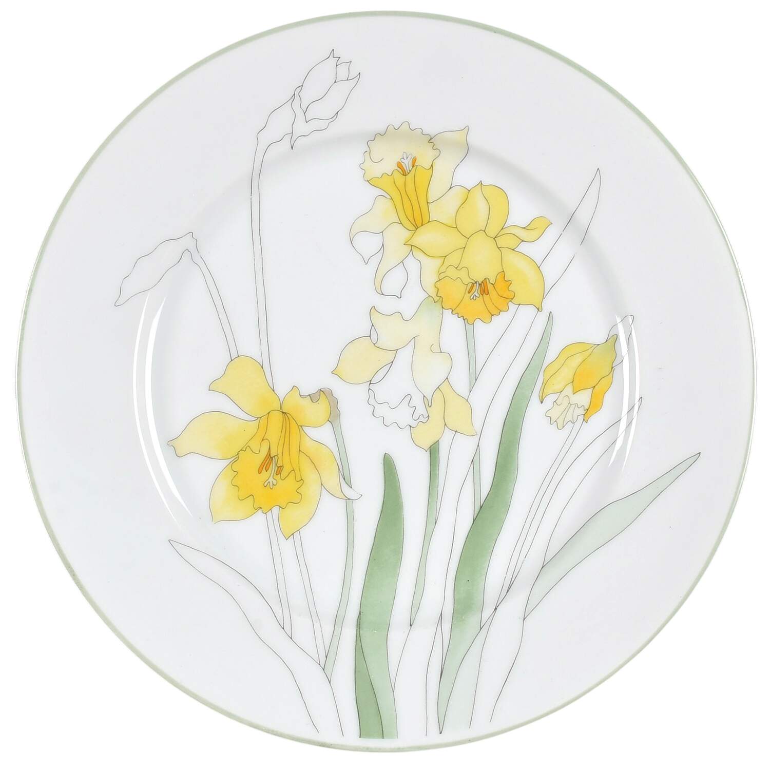 Daffodil Salad Plate by Block-1