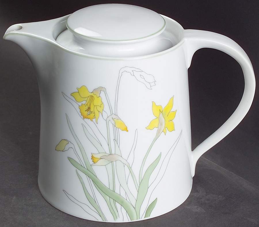Daffodil Teapot & Lid by Block-1
