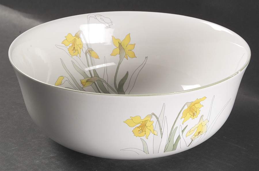 Daffodil 10" Large Salad Serving Bowl by Block-1