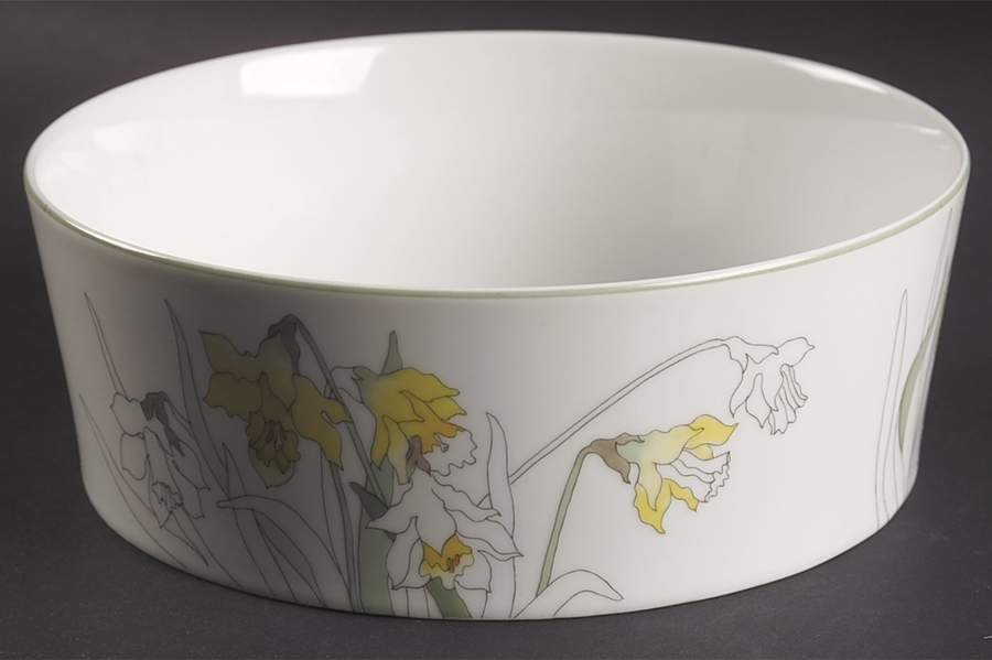 Daffodil 7" Round Vegetable Bowl by Block-1