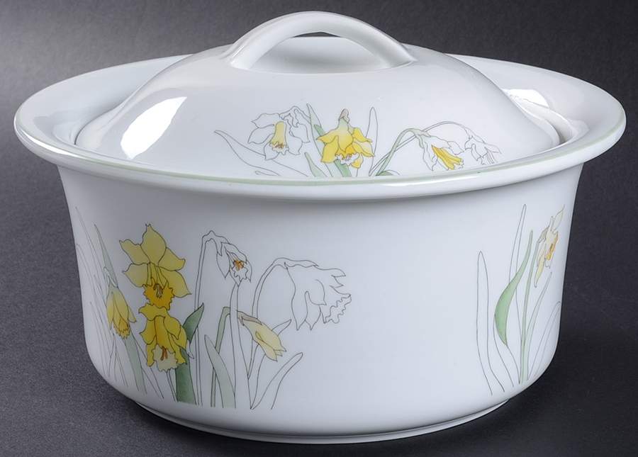 Daffodil 2 Qt Round Covered Casserole by Block-1