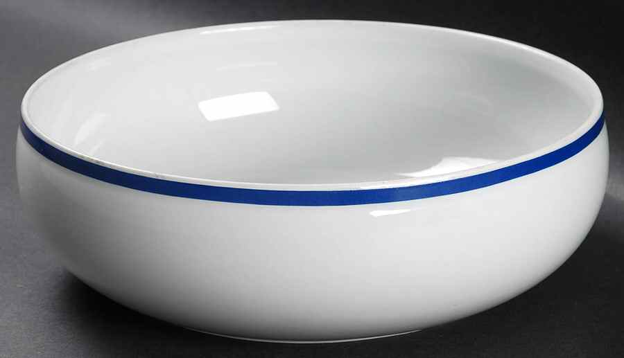 Disco Blue 8" Round Vegetable Bowl by Block-1