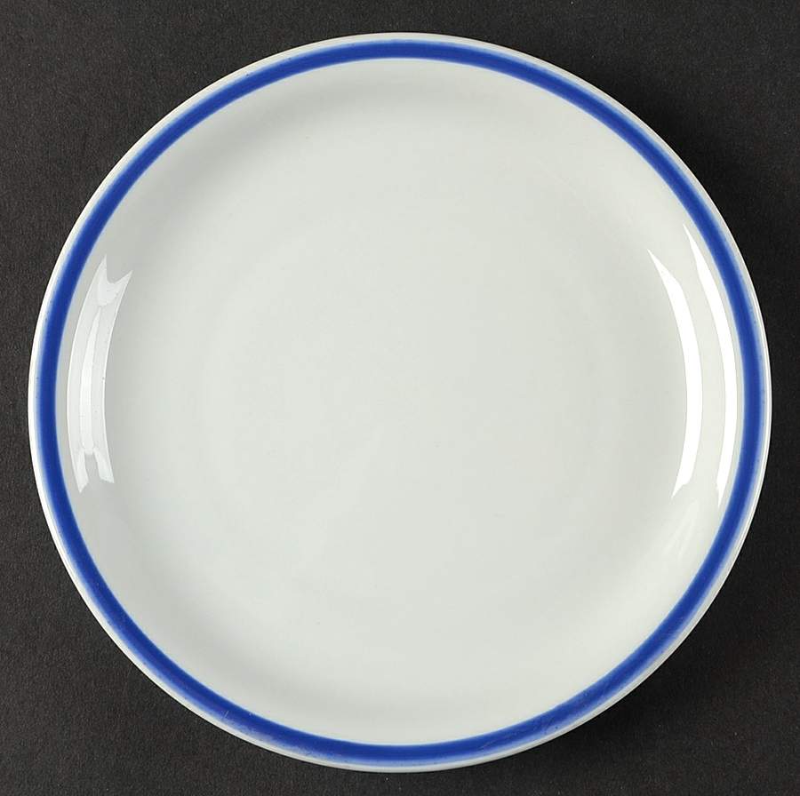 Disco Blue Bread & Butter Plate by Block-1