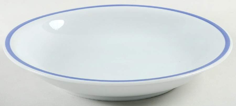 Disco Blue Coupe Soup Bowl by Block-1