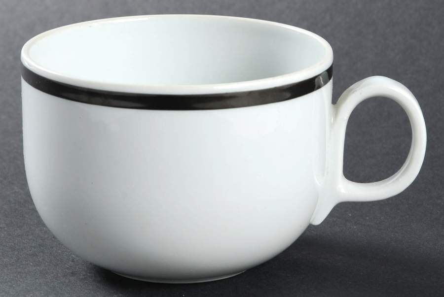 Disco Black Flat Cup by Block-1