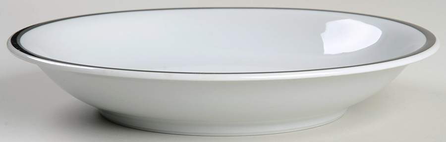 Disco Black Coupe Soup Bowl by Block-1