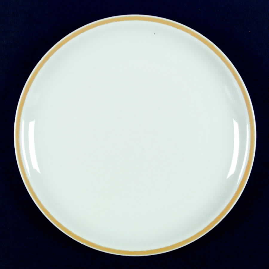 Disco Yellow Dinner Plate by Block-1