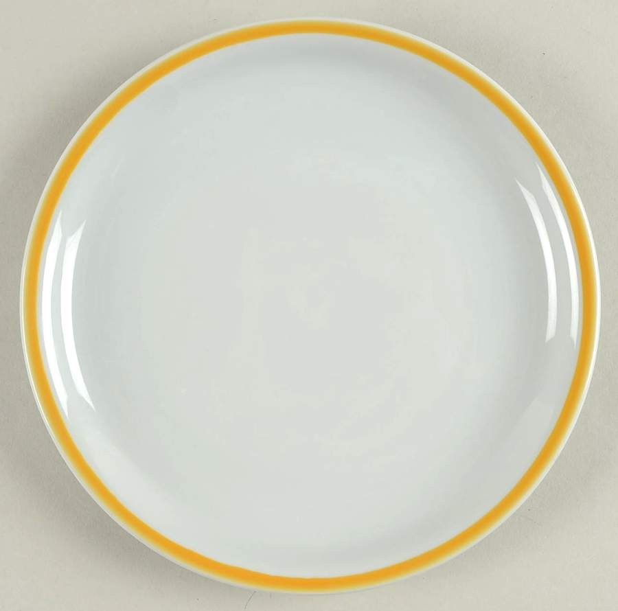Disco Yellow Salad Plate by Block-1