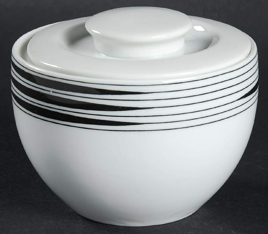 Duet Sugar Bowl & Lid by Block-1