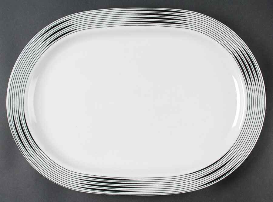 Duet 15" Oval Serving Platter by Block-1