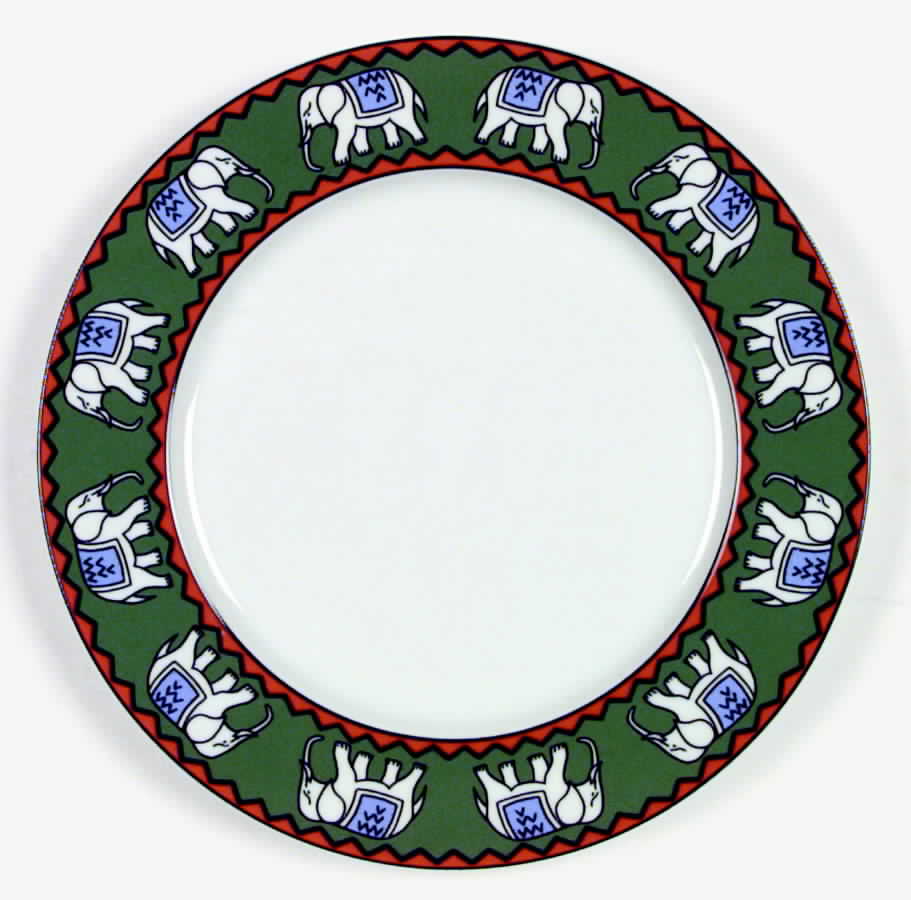 Elephant Dinner Plate by Block-1