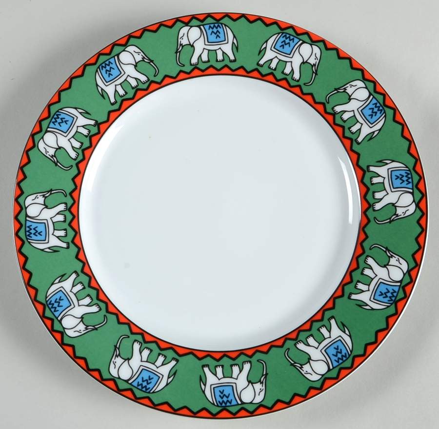 Elephant Salad Plate by Block-1