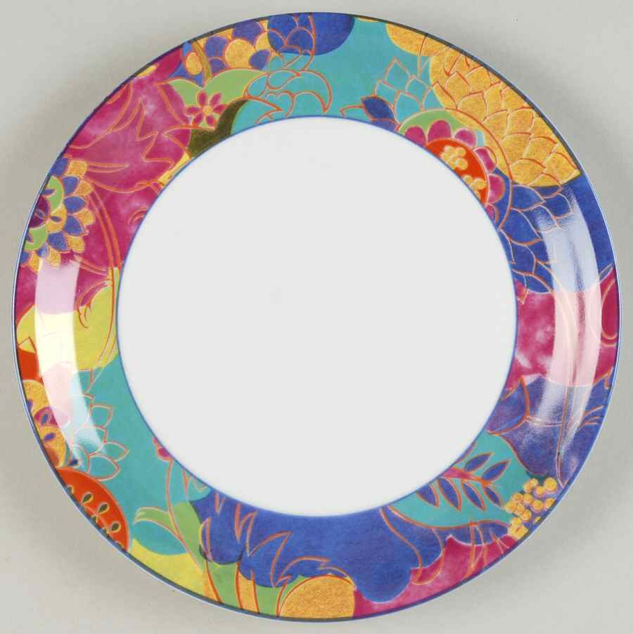Fantasia Salad/Dessert Plate by Block-1