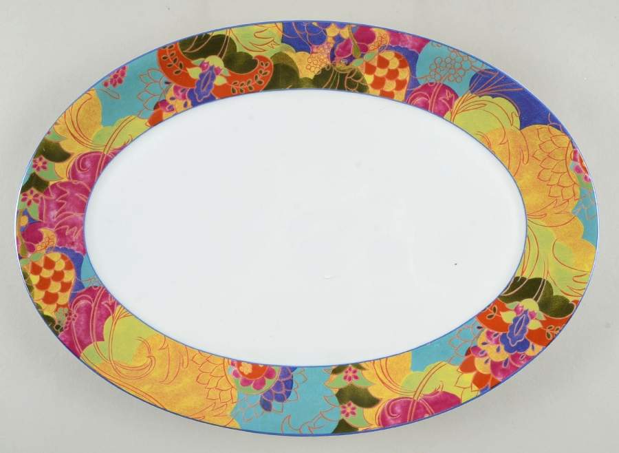 Fantasia 15" Oval Serving Platter by Block-1