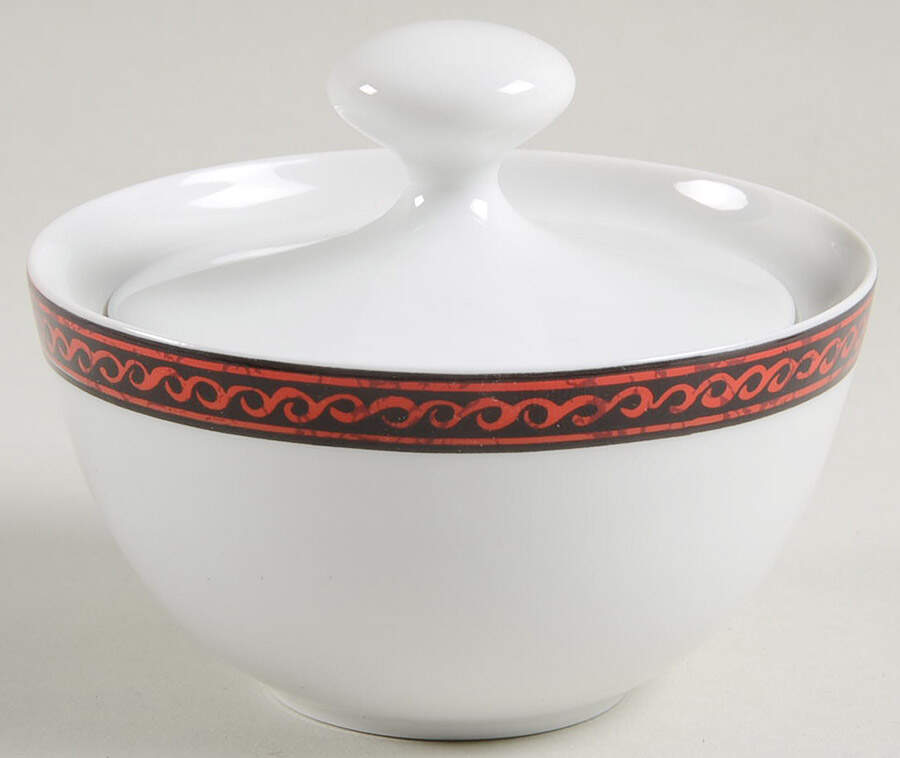 Flamenco Sugar Bowl & Lid by Block-1