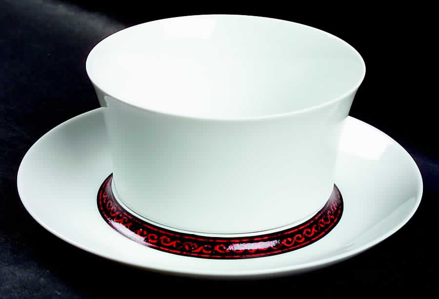 Flamenco Gravy Boat & Underplate by Block-1