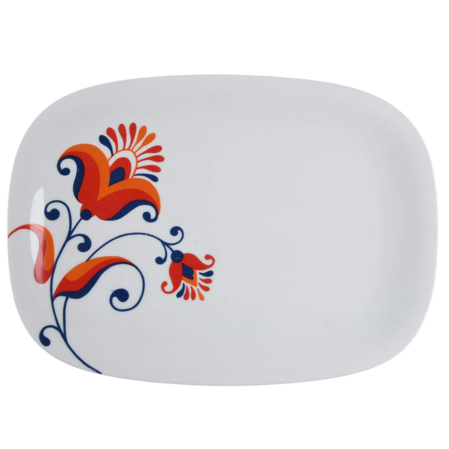 Flower 14" Oval Serving Platter by Block-1