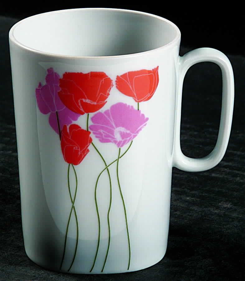 Floral Portraits Mug by Block-1