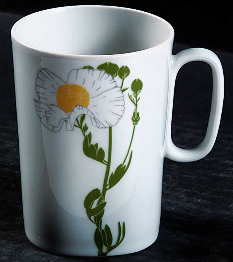 Floral Portraits Mug by Block-1