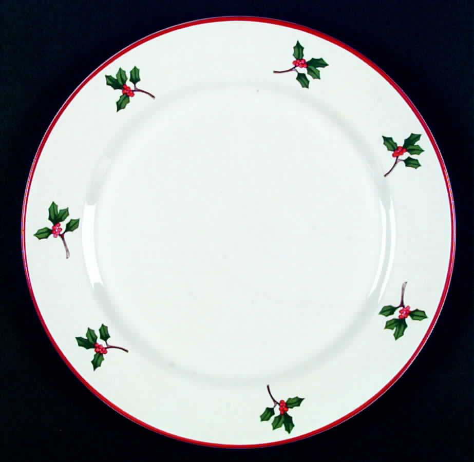 Folk Christmas Dinner Plate by Block-1