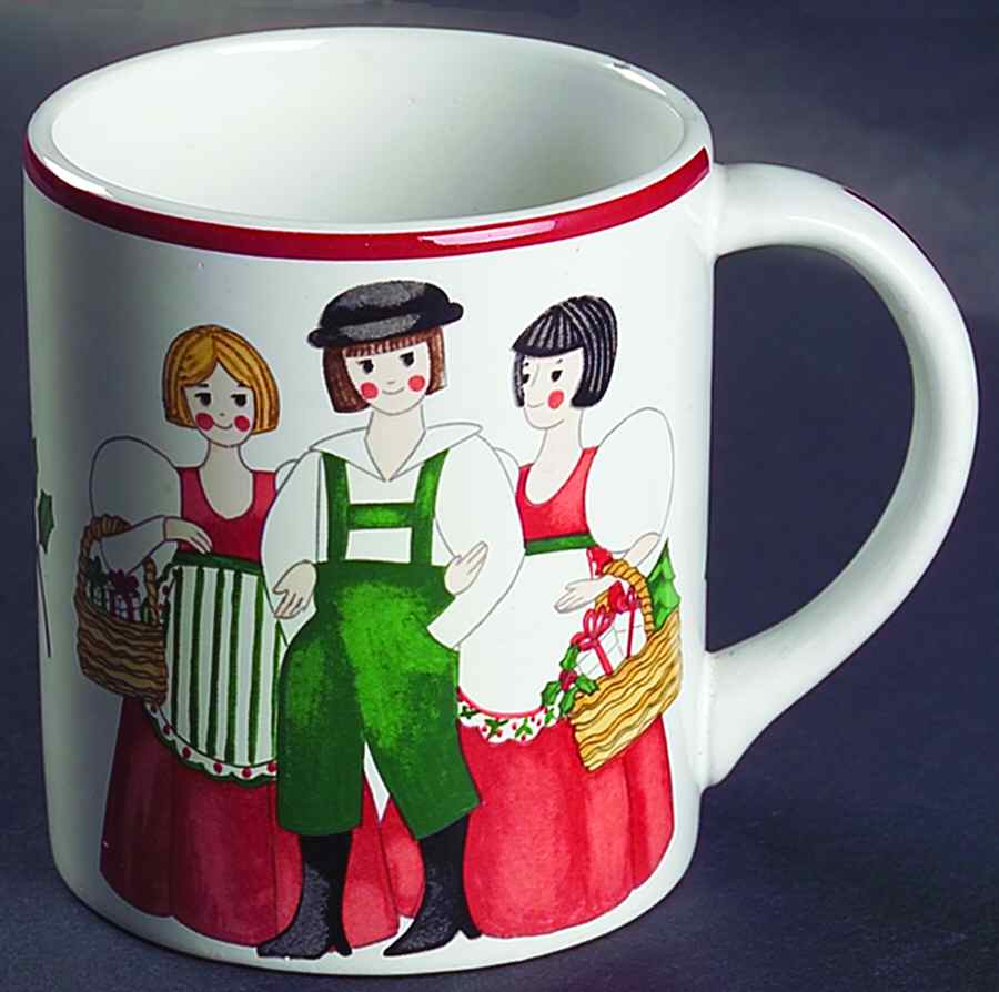 Folk Christmas Mug by Block-1