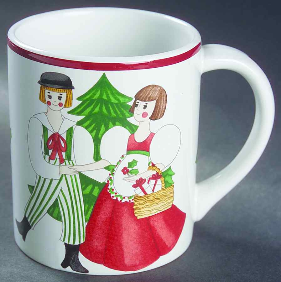 Folk Christmas Mug by Block-1