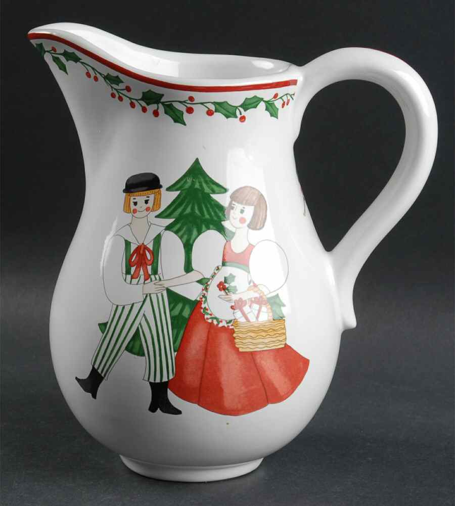 Folk Christmas 42 Oz Pitcher by Block-1