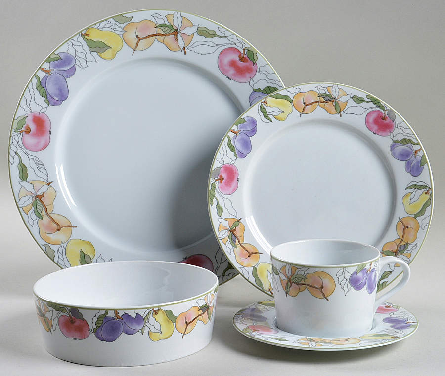 Fruits 5 Piece Place Setting by Block-1