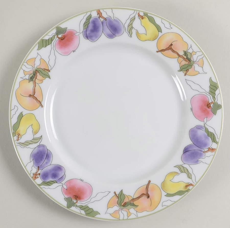 Fruits Bread & Butter Plate by Block-1