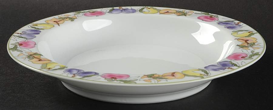 Fruits Rim Soup Bowl by Block-1
