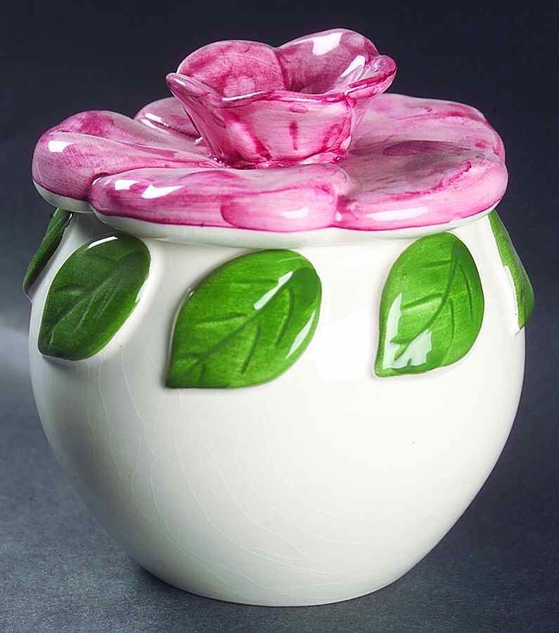 Garden Gate Sugar Bowl & Lid by Block-1