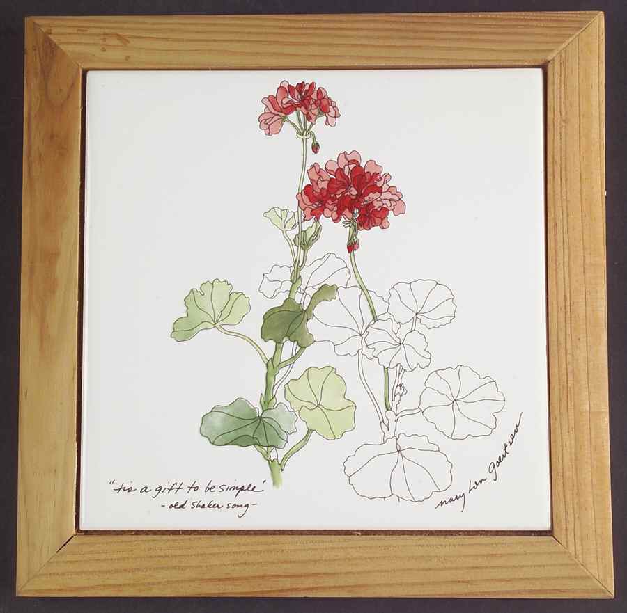 Geranium Trivet by Block-1