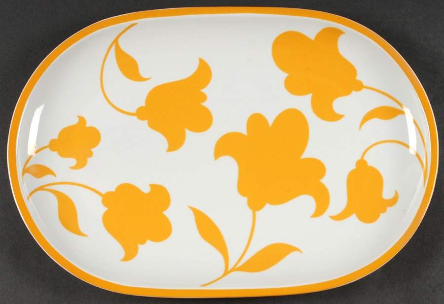 Ginger 14" Oval Serving Platter by Block-1