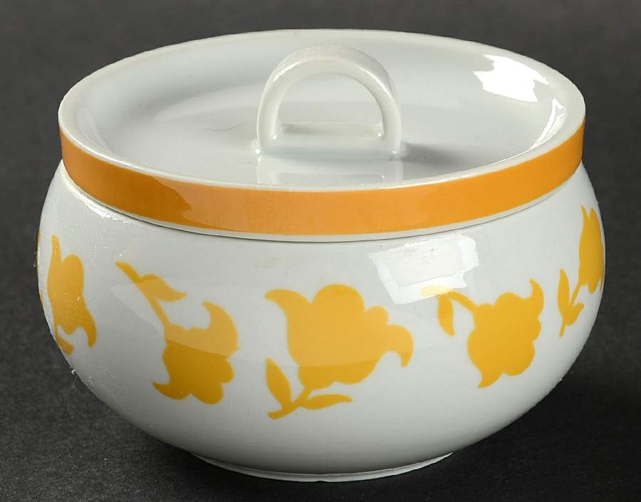 Ginger Mini Sugar Bowl & Lid by Block-1