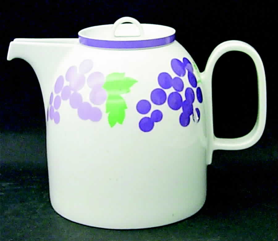 Grapes Coffee Pot & Lid by Block-1