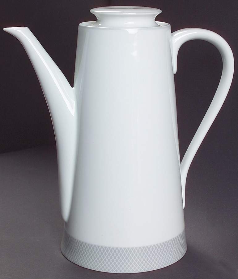 Grey Dawn Coffee Pot & Lid by Block-1