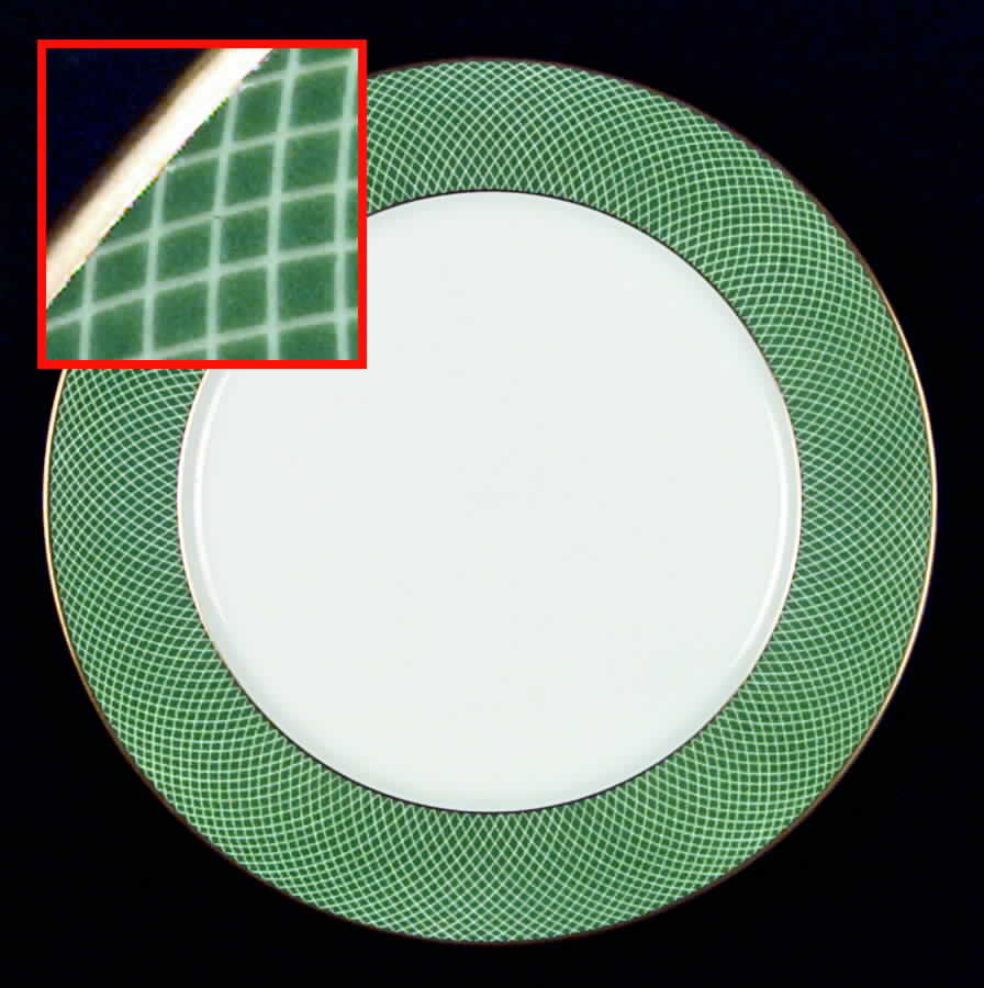 Green Fields Dinner Plate by Block-1