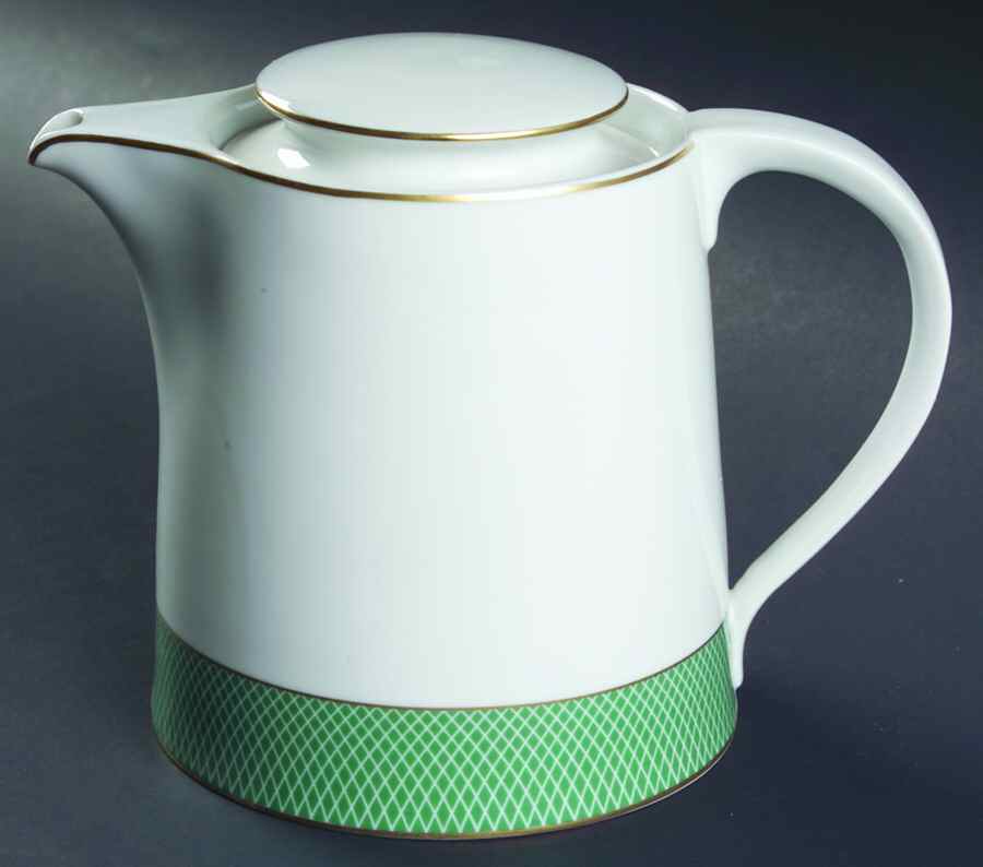 Green Fields Teapot & Lid by Block-1