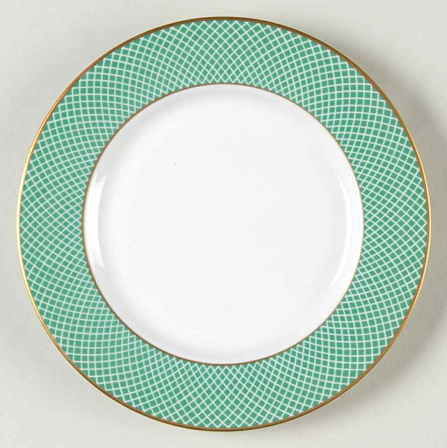 Green Fields Bread & Butter Plate by Block-1